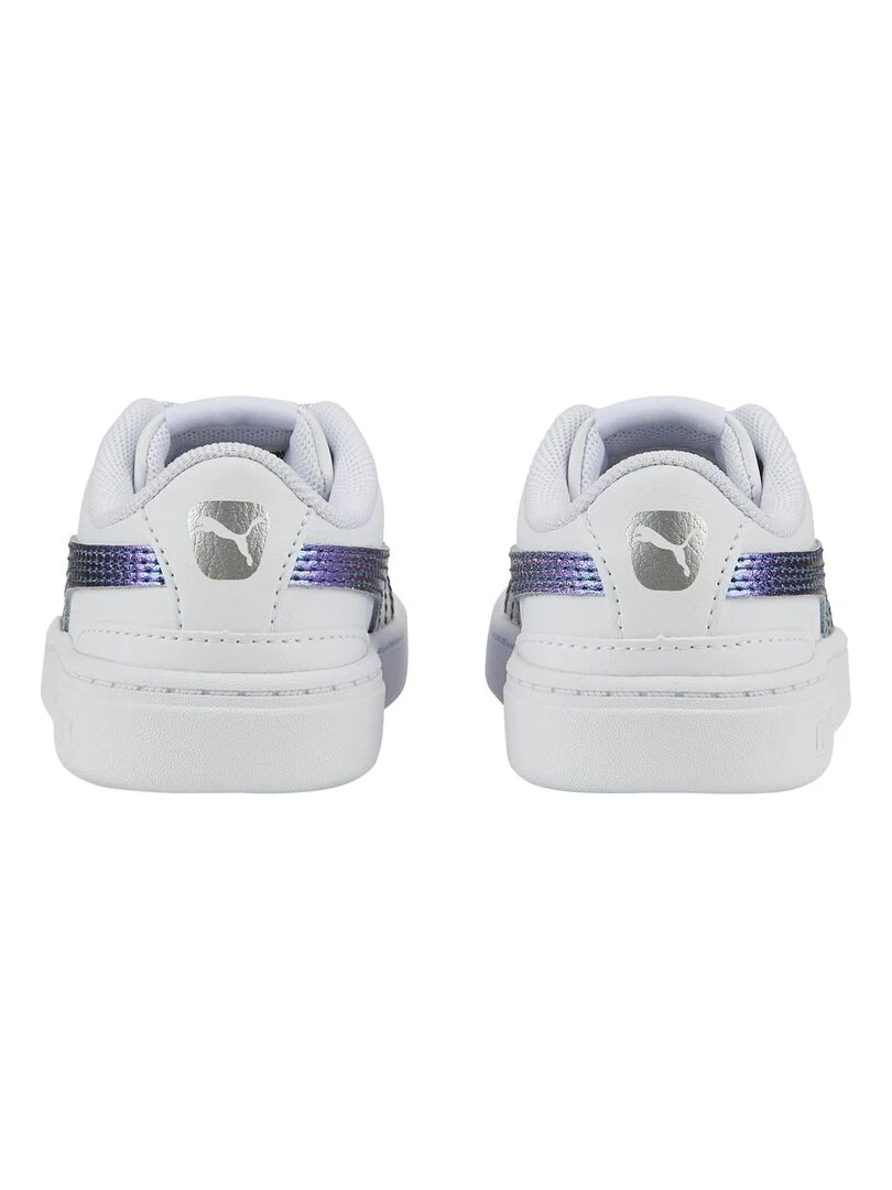 Basket Cuir Enfant Puma Vikky Bioluminescence ACInf   Blanc