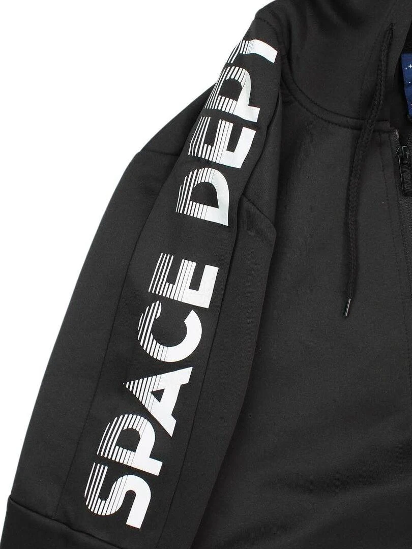 Nasa   Ensemble Sweat pantalon homme Imprimé Logo   Noir