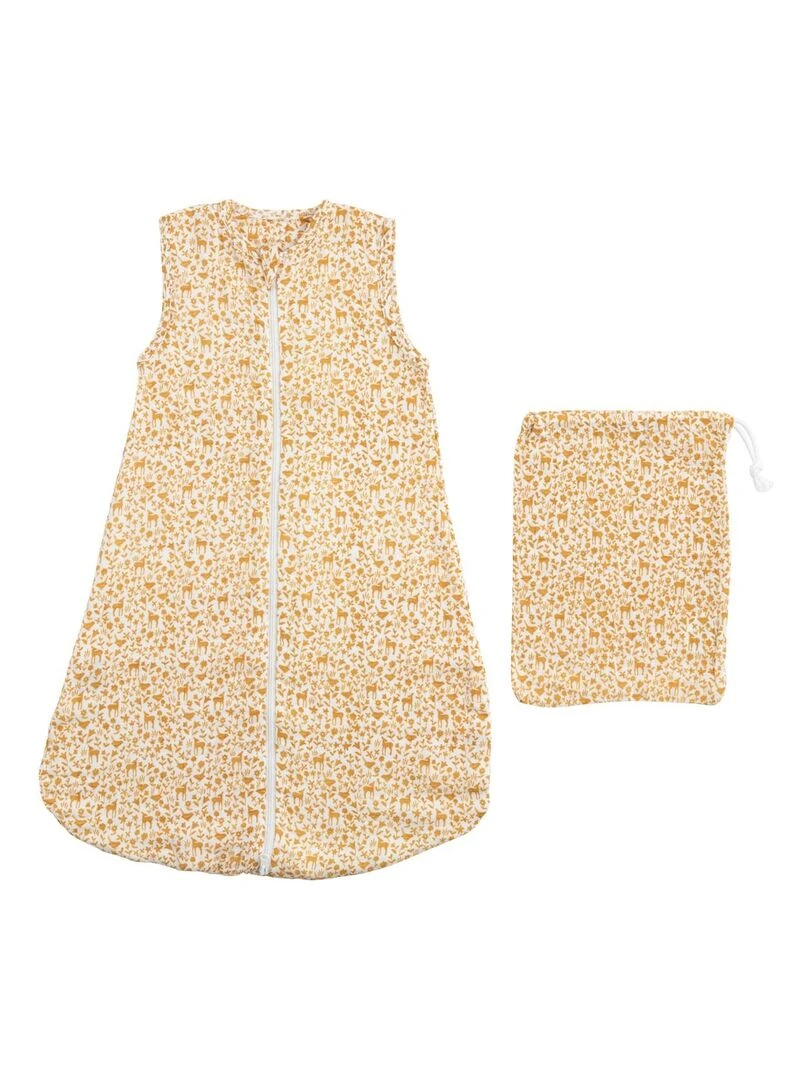 Gigoteuse lange bébé en coton SAUTHON Blanc Jaune