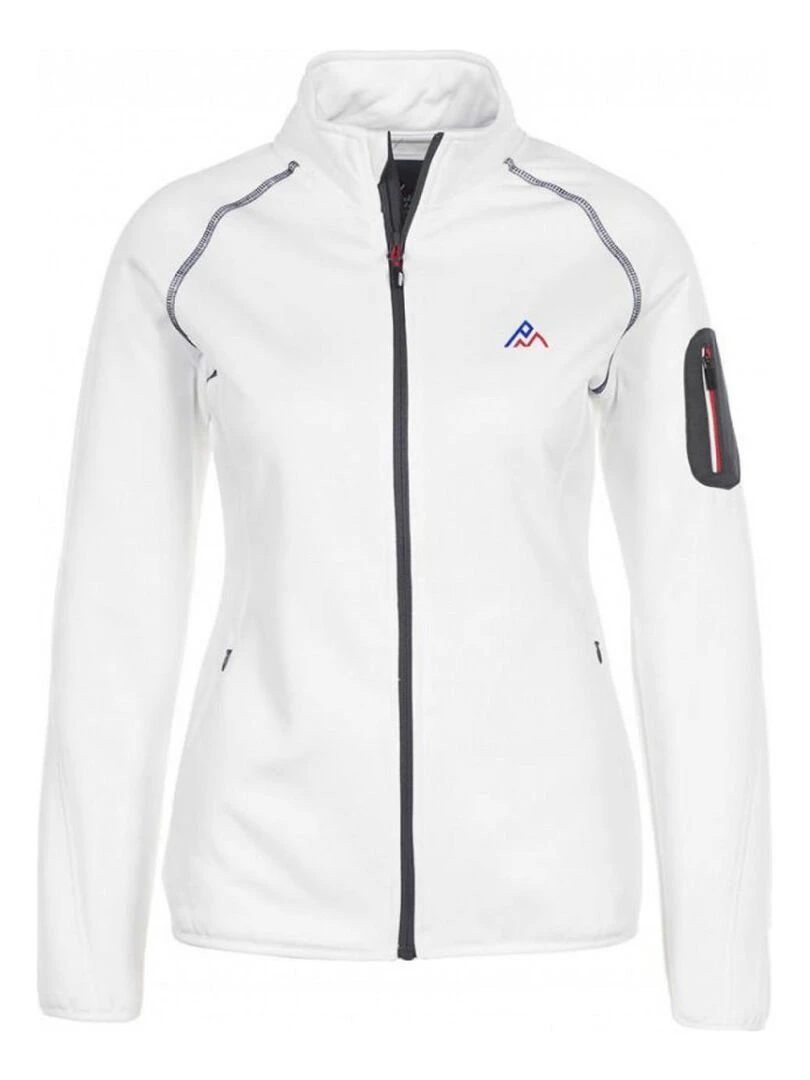 Blouson polarshell femme AMANI Blanc