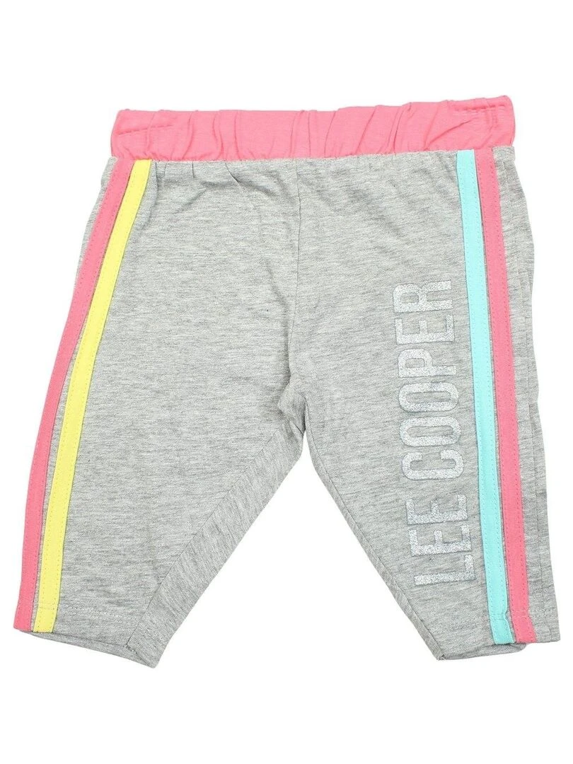 Lee Cooper   Ensemble ​​T shirt pantalon fille Imprimé Lee Cooper   Rose