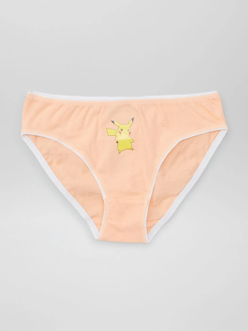 Lot de 3 culottes 'Pokémon' Rose/violet/blanc
