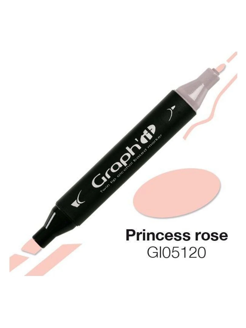 Marqueur Graph'It à double pointe   Princesse rose   N/A