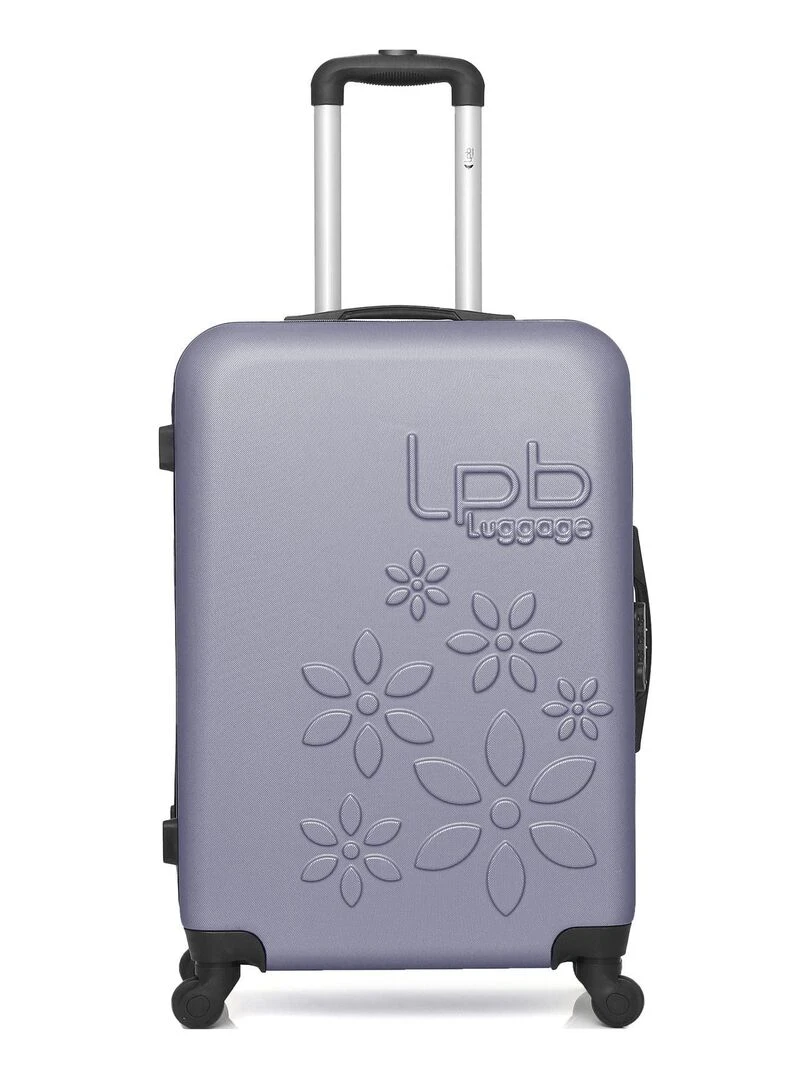 LPB LUGGAGE VALISE WEEKEND ABS ELEONOR 4 ROUES 65 CM Violet