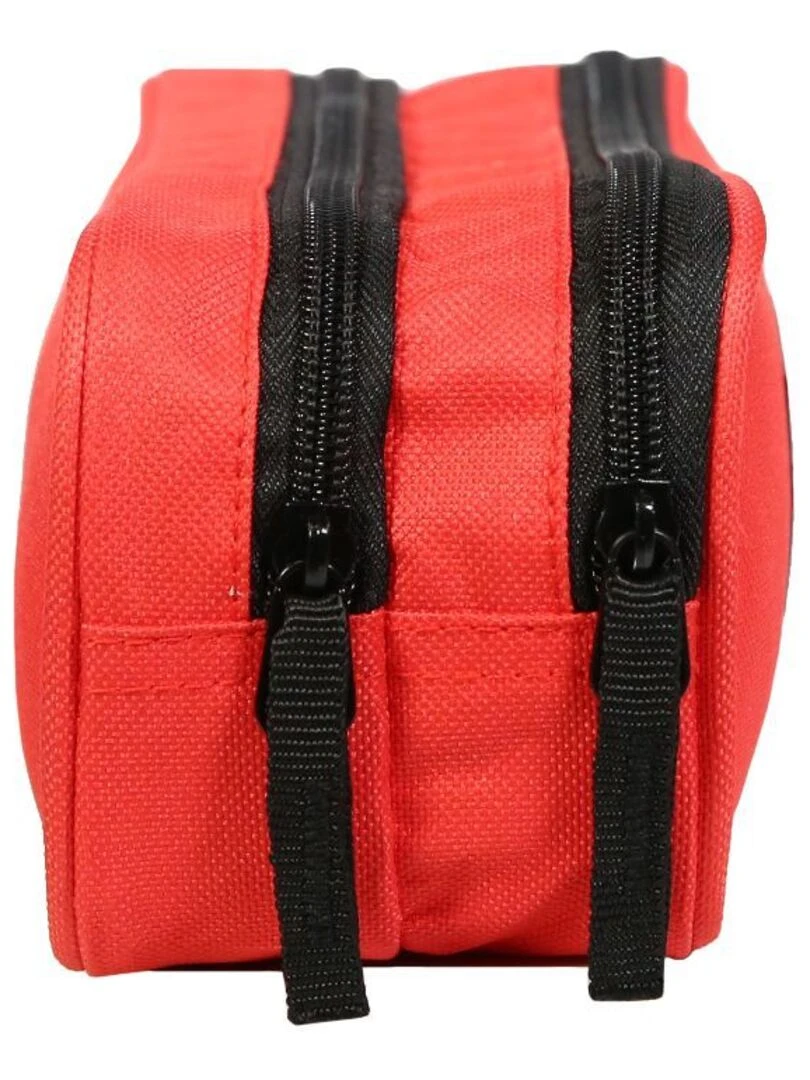BAGTROTTER Trousse Scolaire 2 Compartiments Offshore Rouge   Rouge