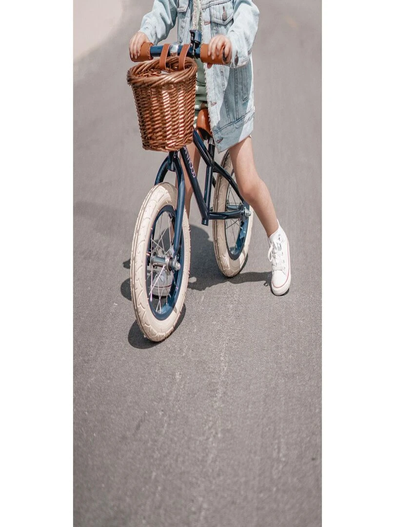 Draisienne first go et casque bleu marine   Bleu