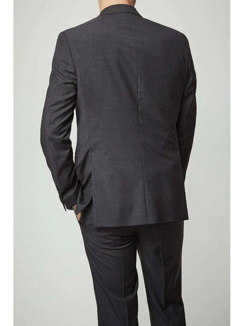 Costume en laine vierge Pierre Cardin   gris anthracite