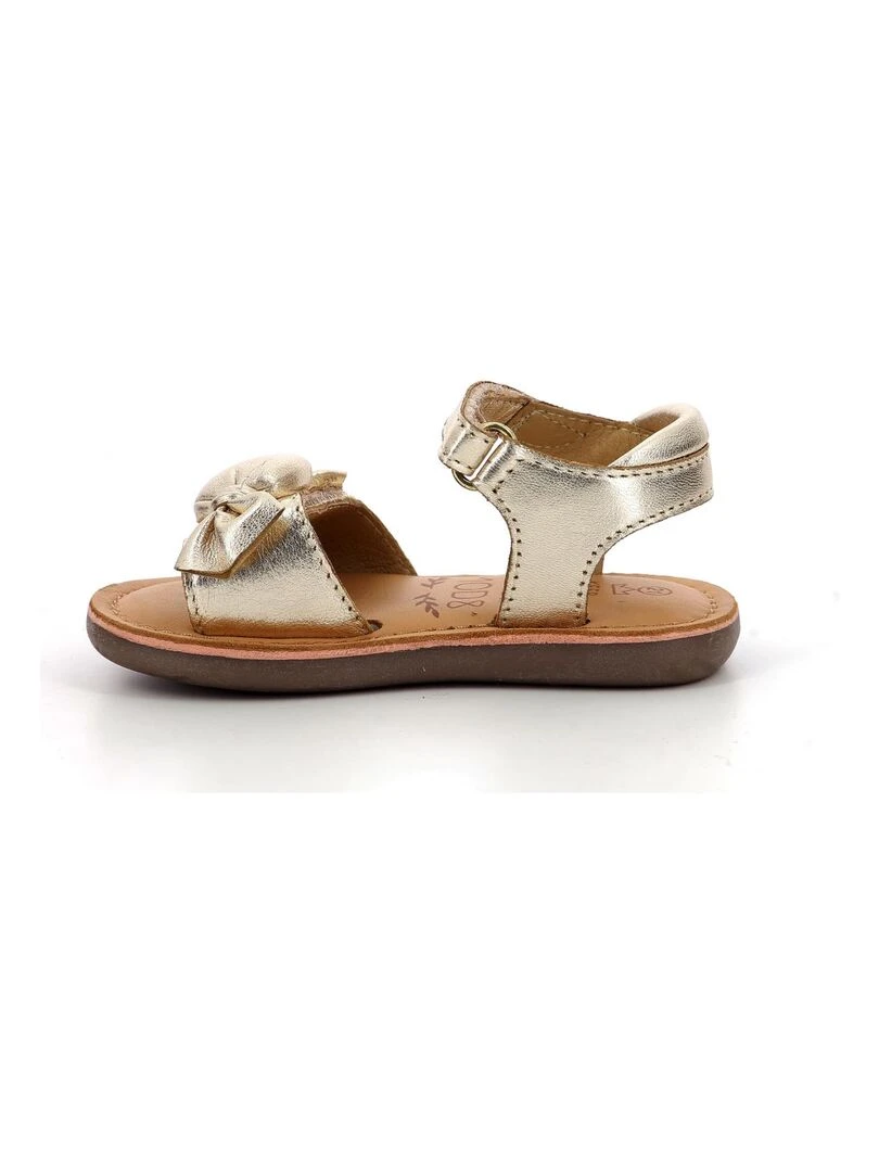 Sandales Cuir Clocandy   Doré/or