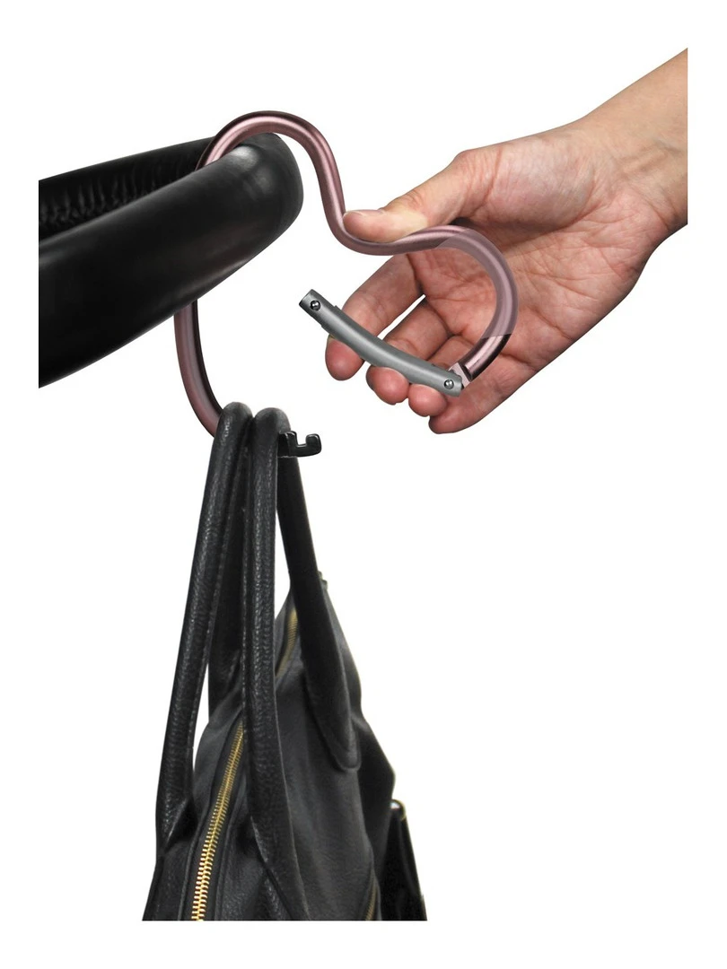 Dooky   Crochet de poussette cœur   Rose   Rose