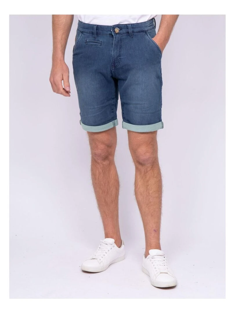 Bermuda en jean BARI Bleu clair