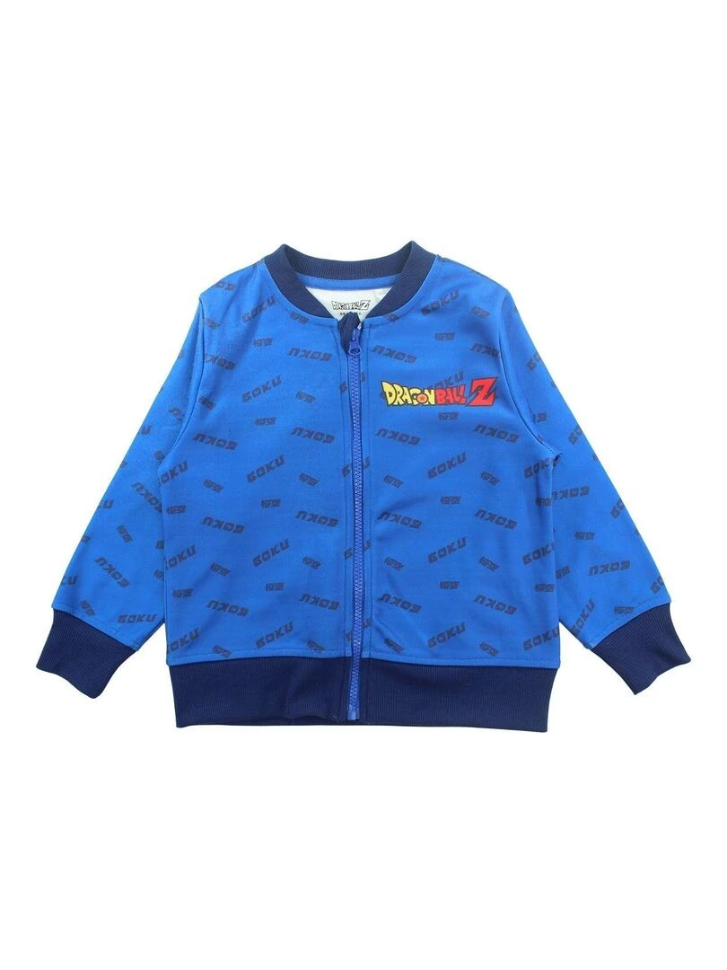 Dragon Ball Z Ensemble Veste pantalon garçon Imprimé Dragon Ball Bleu