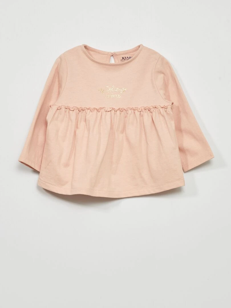 Ensemble t shirt + legging   2 pièces   PINK MESS