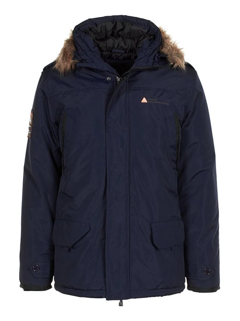 Parka de ski homme CAPEAK PEAK MOUNTAIN Bleu marine