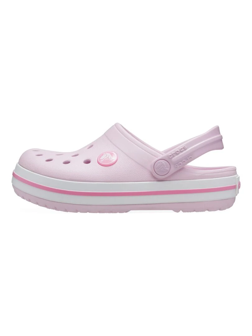 Sabot à Enfiler Crocs Enfants Crocband Clob Rose