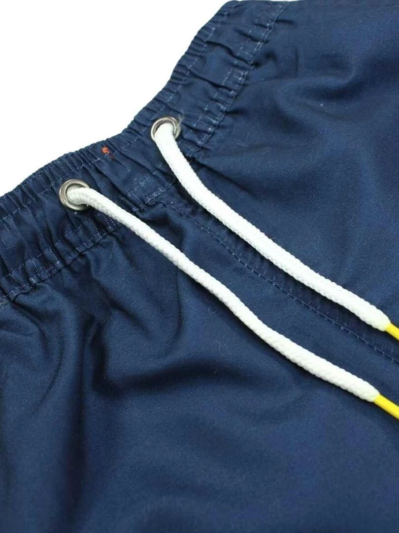 Nasa   Short De Bain garçon imprimé logo   Bleu marine