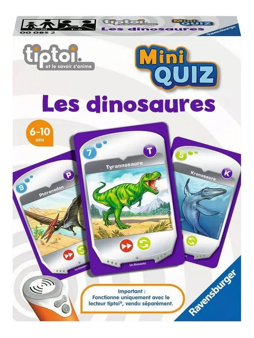 Mini Quiz Tiptoi Les dinosaures N/A