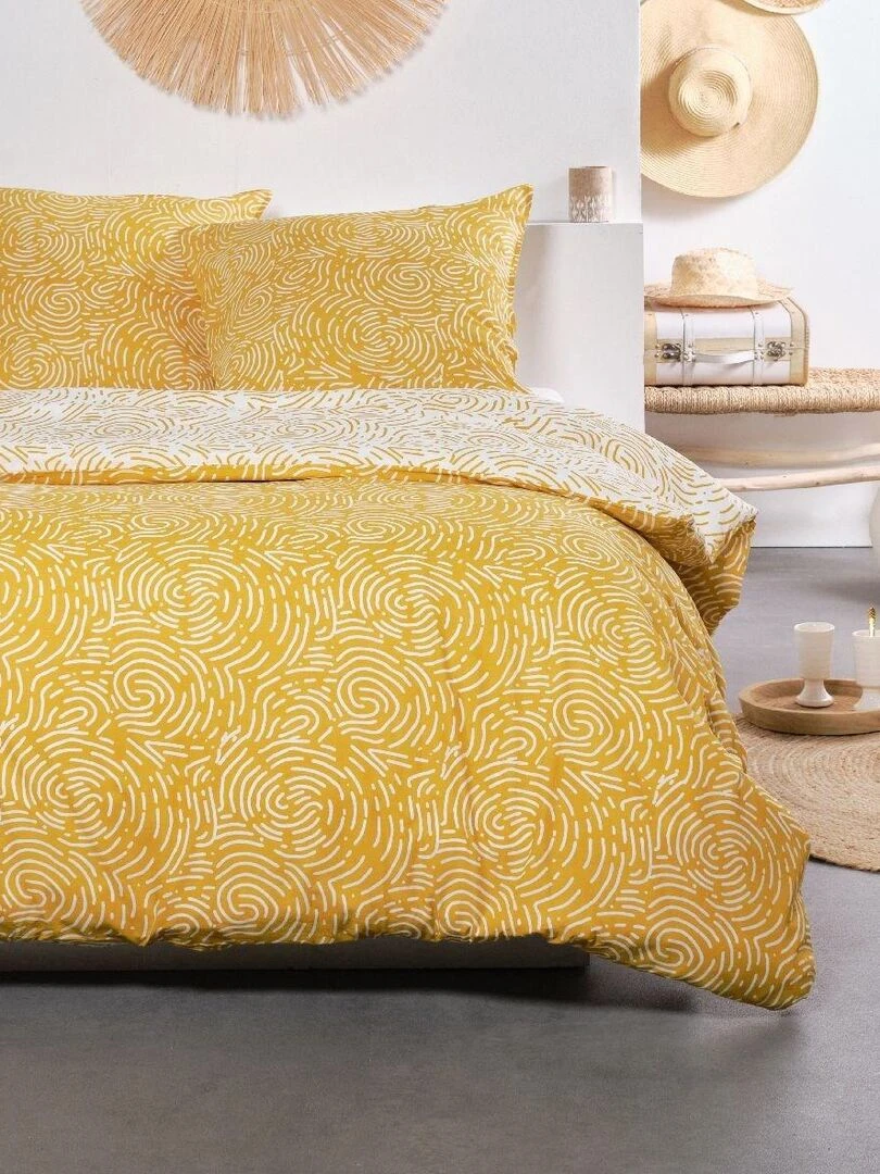 Parure de lit 'SUNSHINE SAM' 'TODAY' Jaune