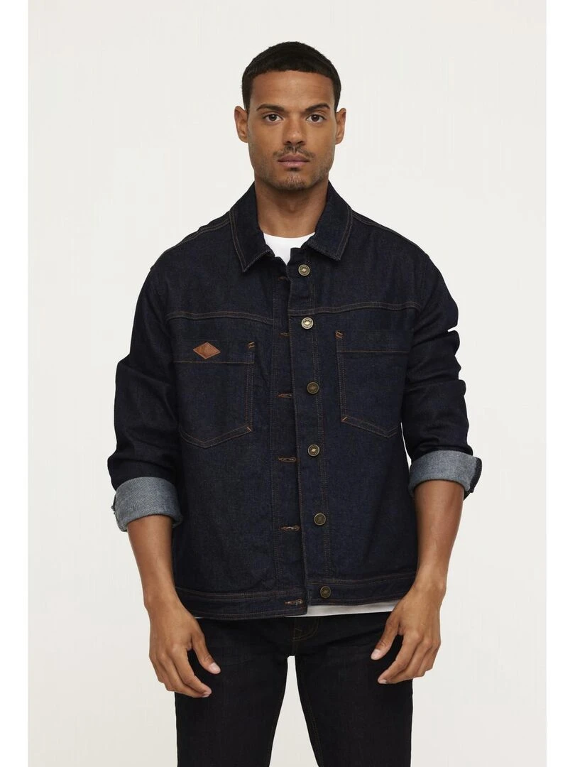 Lee Cooper Veste manches longues coton slim FIXO Bleu