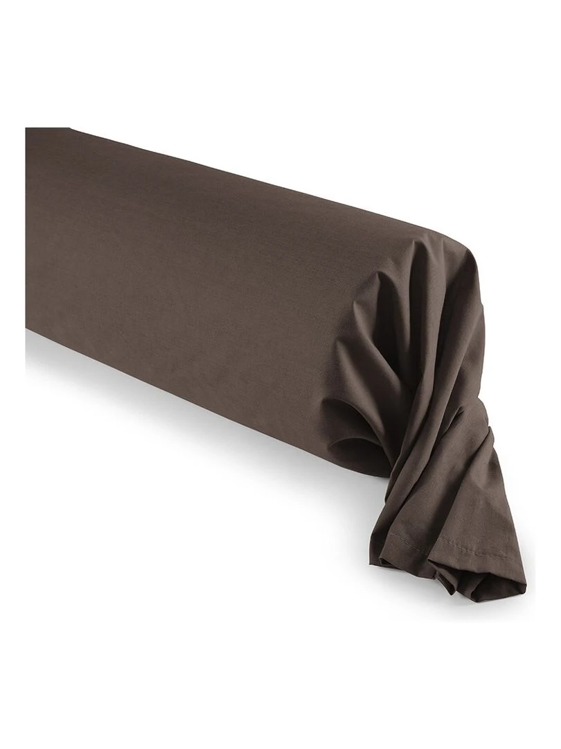 Univers Decor Taie De Traversin 45 X 185 Cm / 100% Coton 57 Fils/cm² Marron chocolat