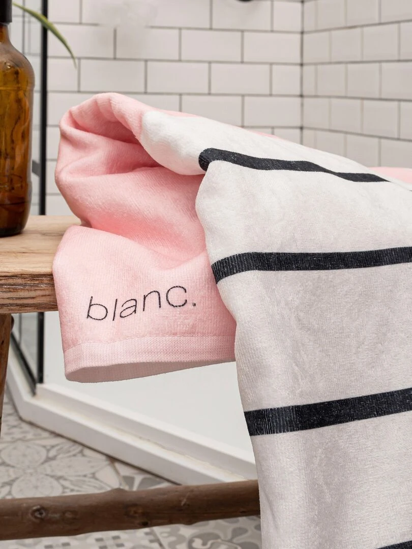 Serviette Blush "Happyfriday" Blanc