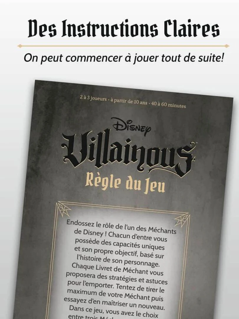 Disney Villainous : Extension 1 : Mauvais jusqu'à l'os   N/A