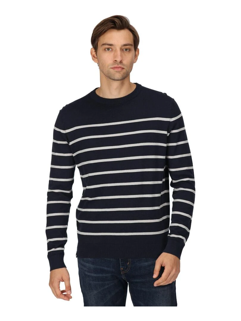 Regatta   Pull CAUTLEY   Bleu Gris Gris