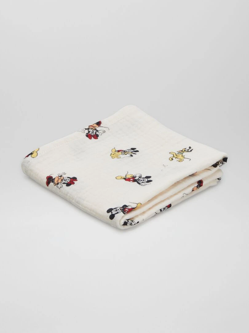 Lot de 2 langes 'Mickey' 'Disney' Beige / Mickey