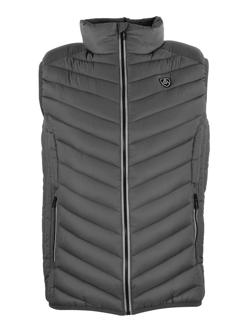 Doudoune fine sans manches homme CAVIL PEAK MOUNTAIN Gris