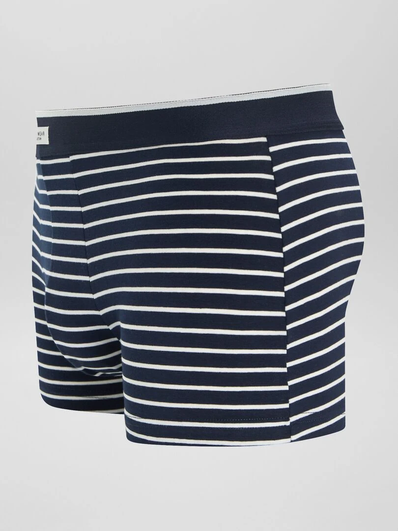 Lot 3 boxers stretch   Noir