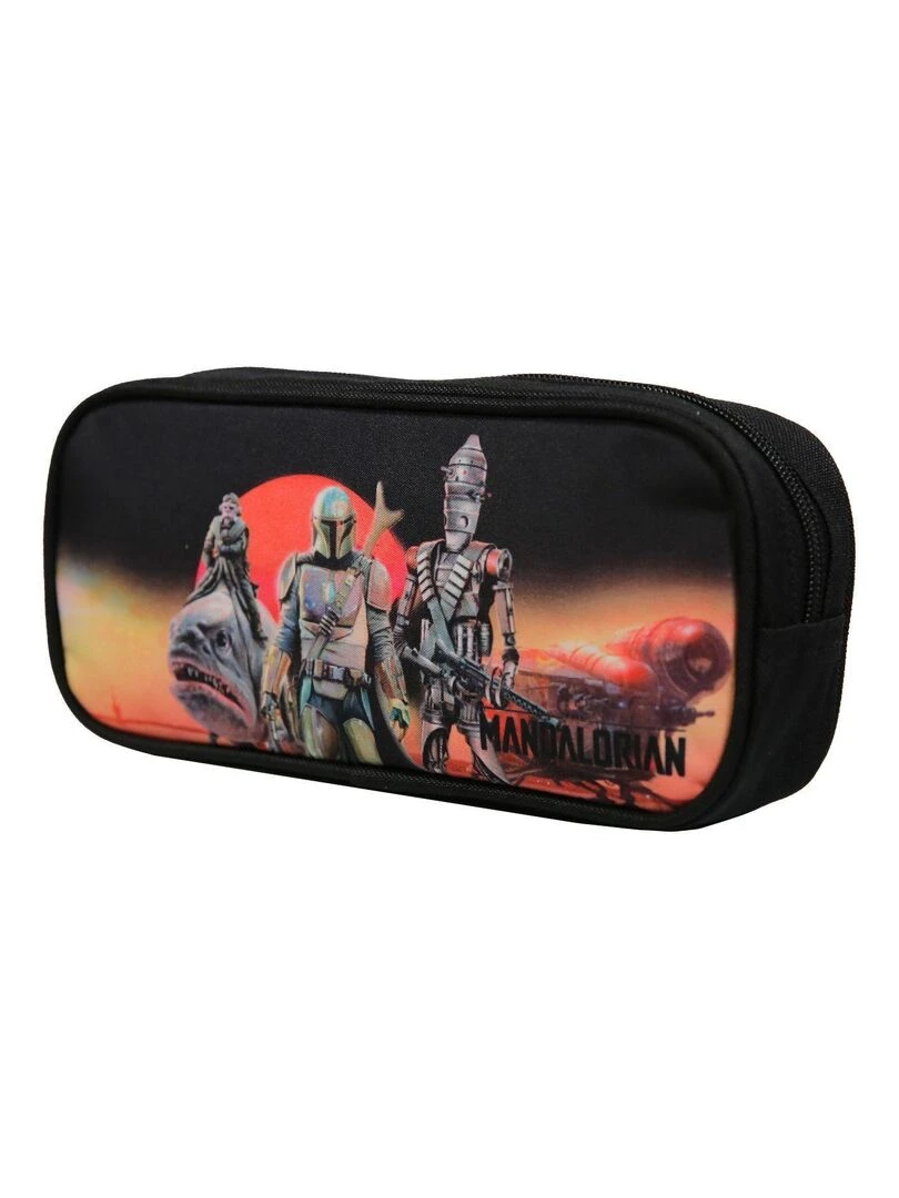 BAGTROTTER Trousse scolaire rectangulaire Disney Star Wars / The Mandalorian Multicolore Multicolore