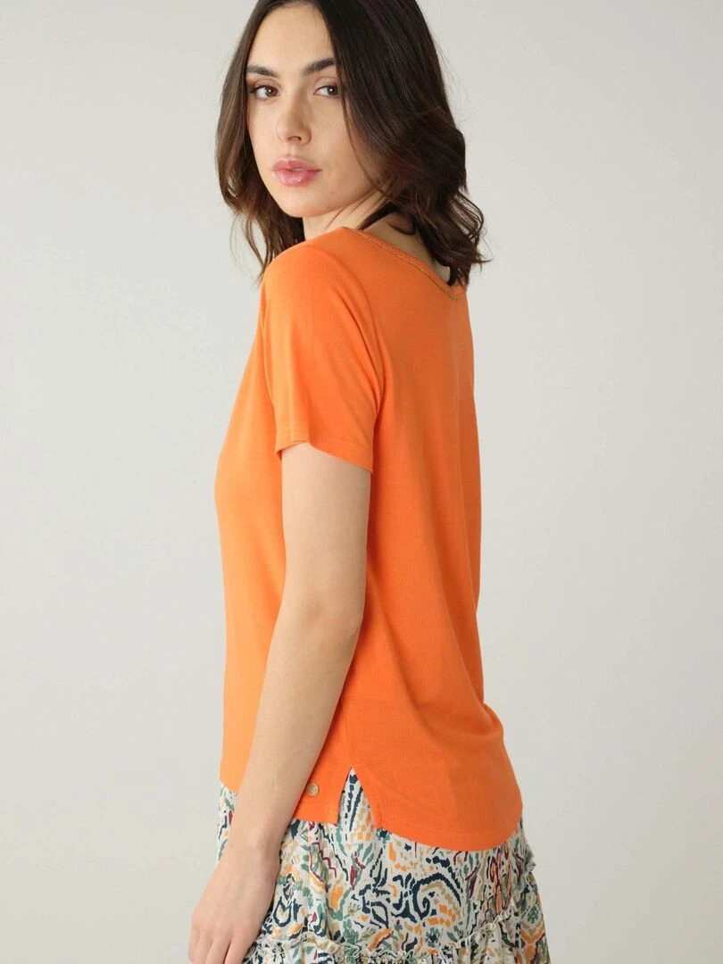 T shirt CASA   Orange