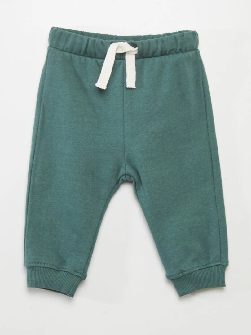 Ensemble sweat + pantalon + t shirt   3 pièces   Vert