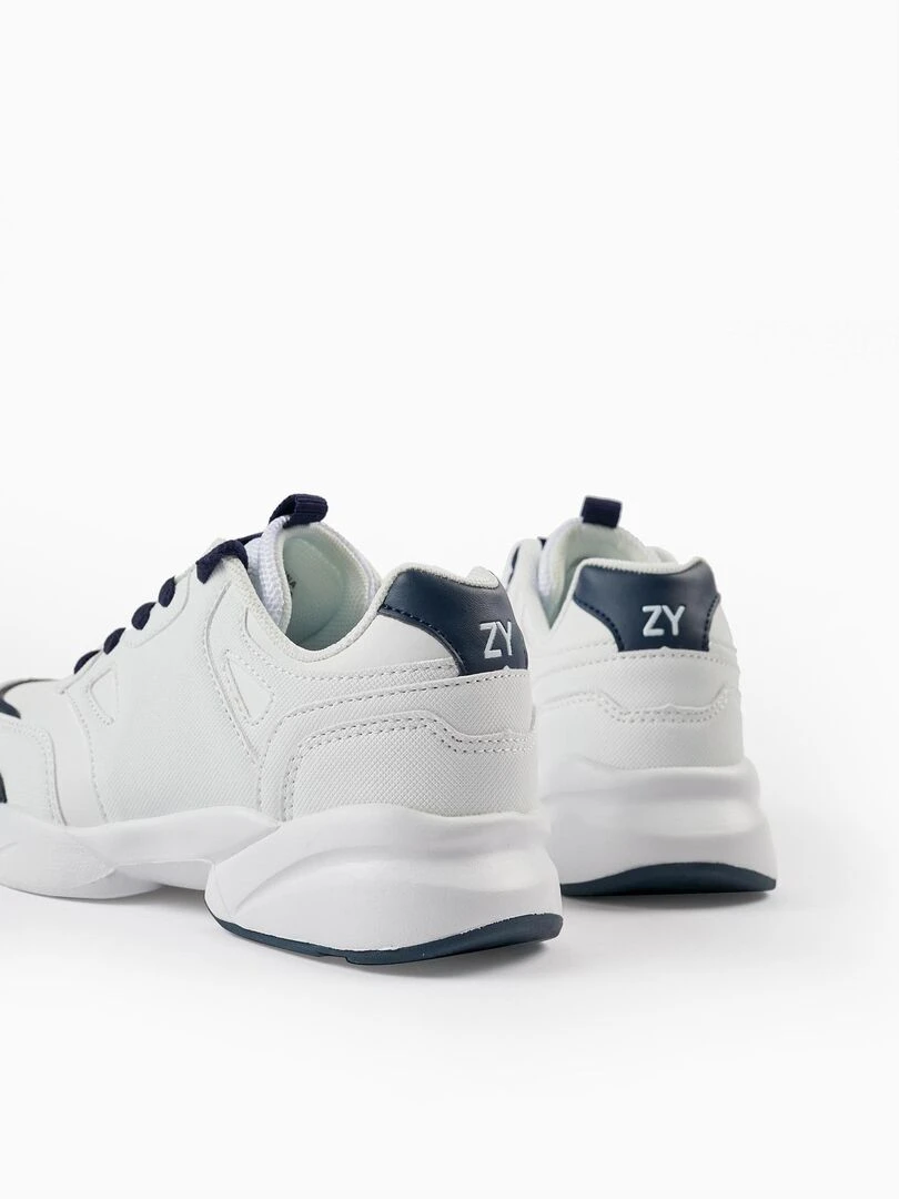Baskets pour Garçon  CÉRÉMONIE   Blanc