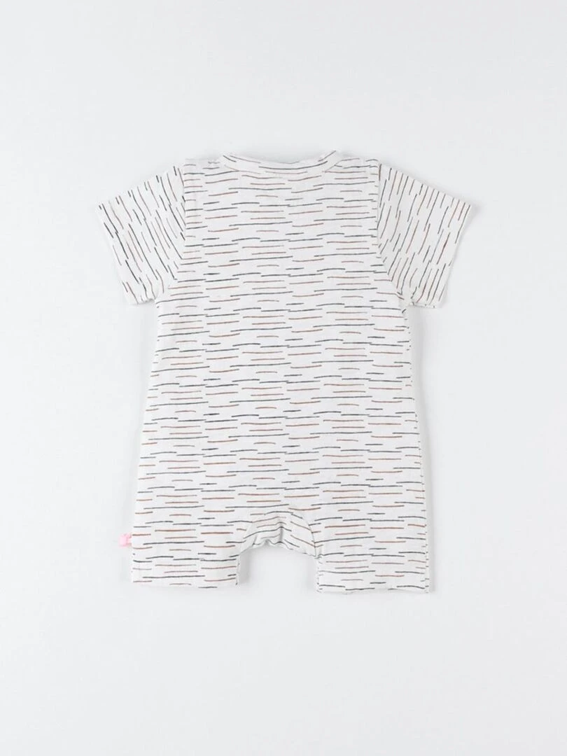 Combishort rayée    Noukie's   Beige