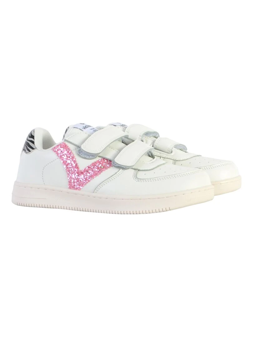 Basket à scratch Enfant Victoria   Rose