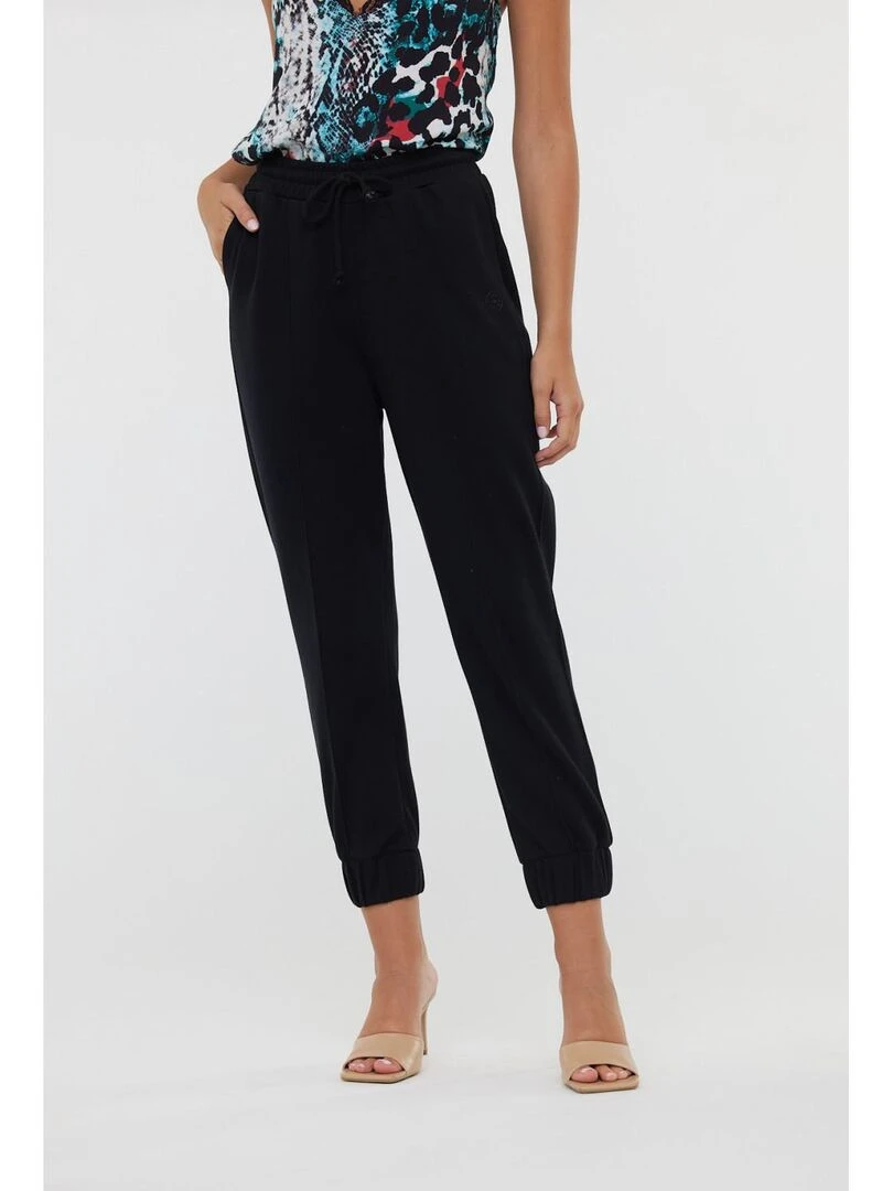 Lee Cooper Pantalon coton chino slim fit NIMA Noir