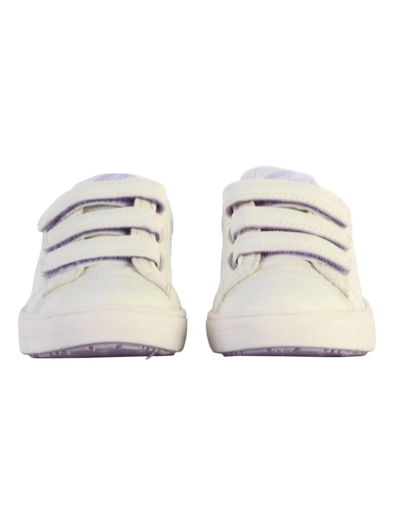 Basket à Scratch Enfant Geox Silenex   Blanc