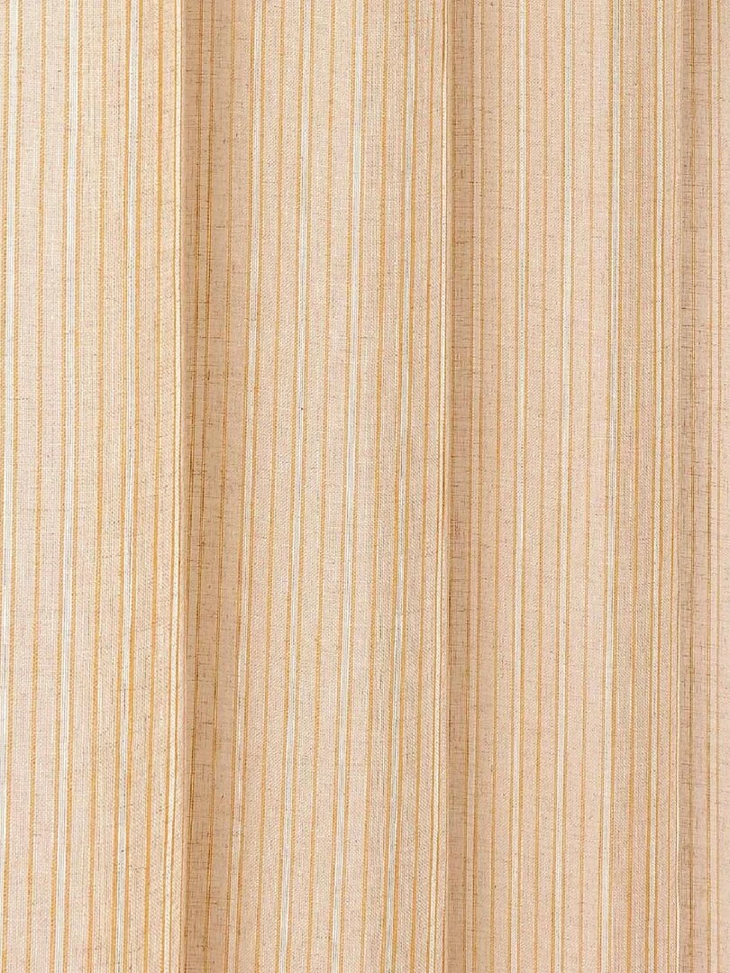 Voilage tamisant au charme authentique   Jaune