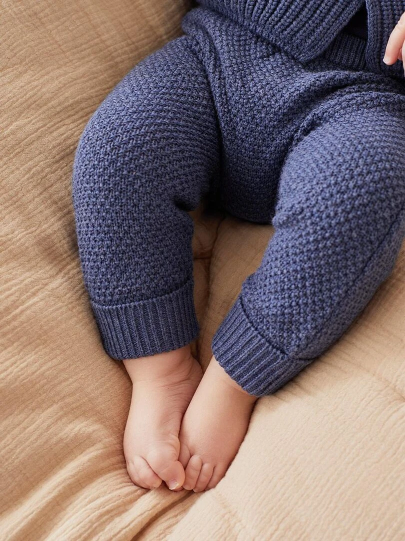 Pantalon en tricot Noukie's Bleu