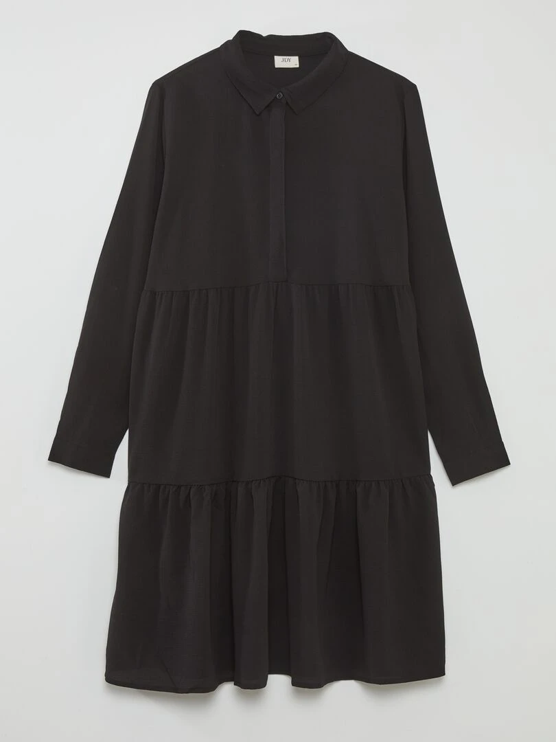 Robe chemise 'JDY' noir