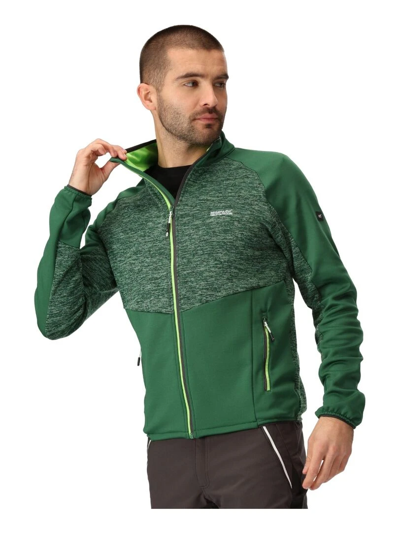 Regatta   Veste polaire COLADANE   Vert foncé