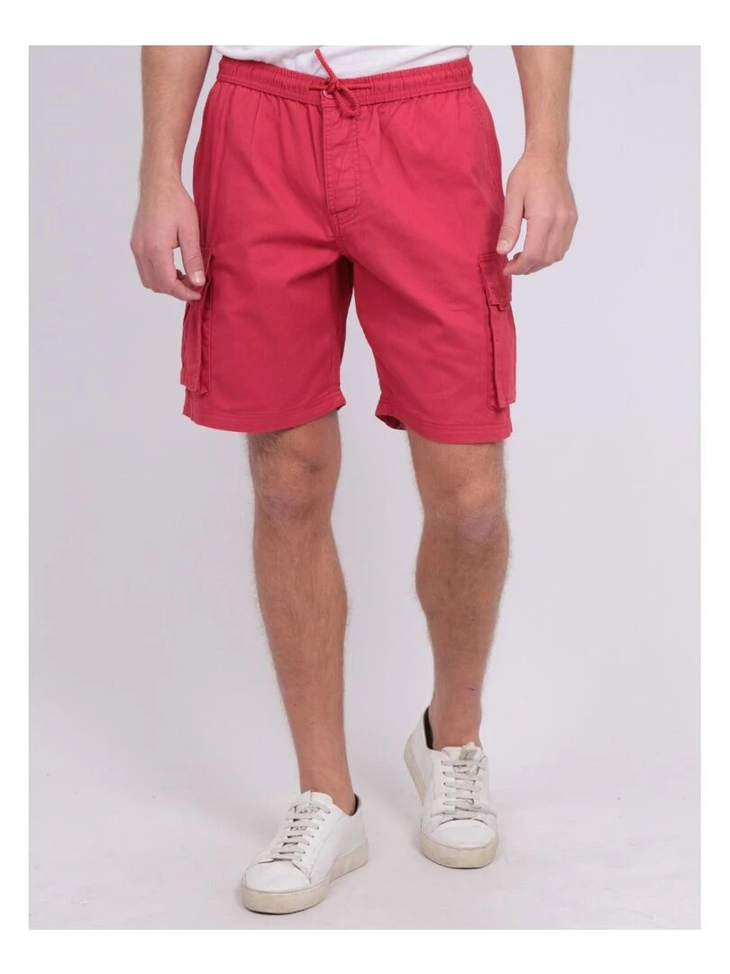 BERMUDA BURT FRENCHY Rouge foncé