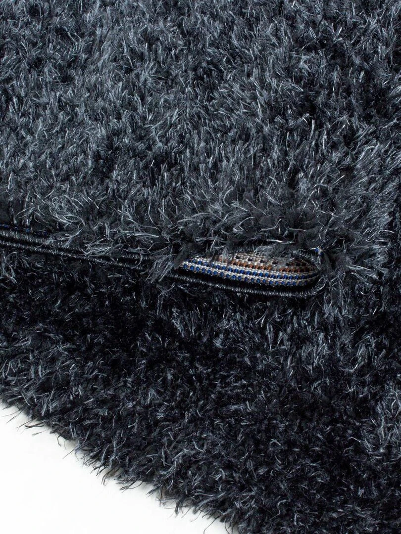 Tapis shaggy UNI A OEKO TEX®   Noir