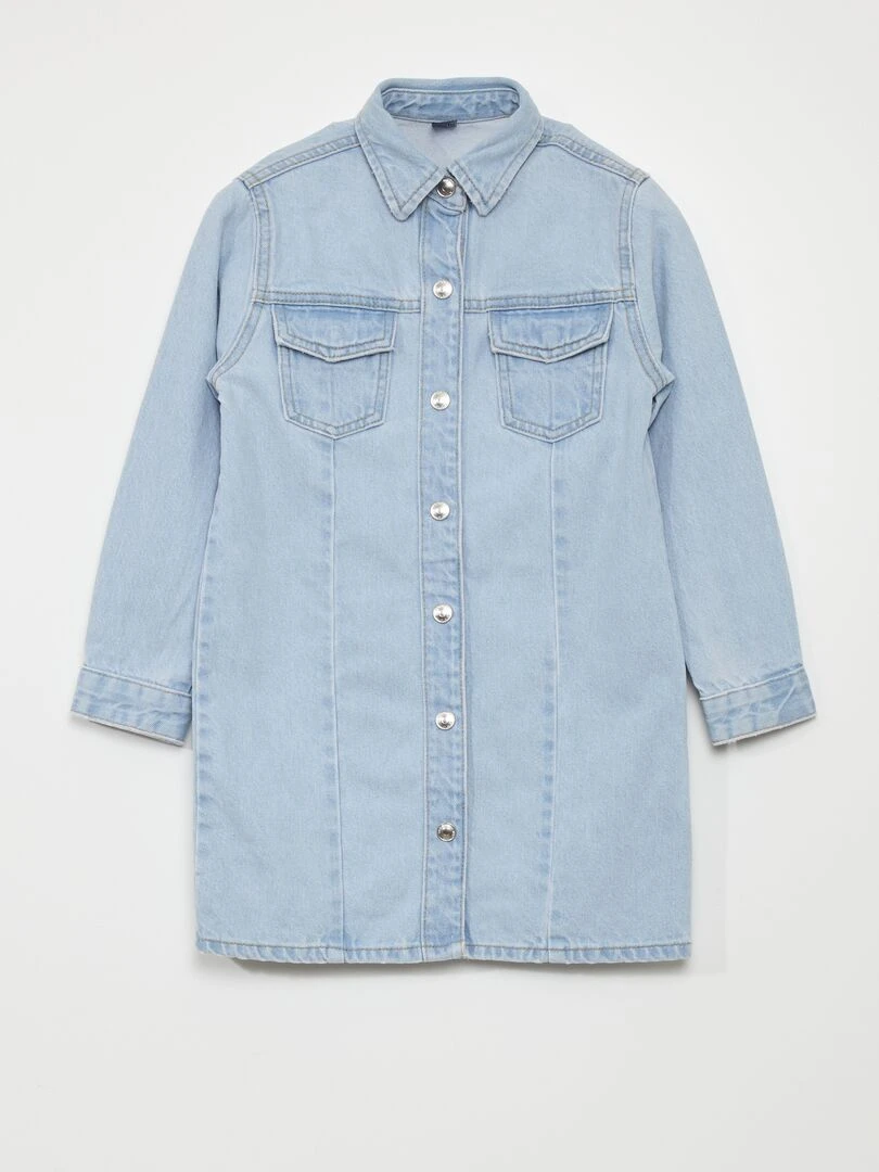 Robe en jean Bleu clair