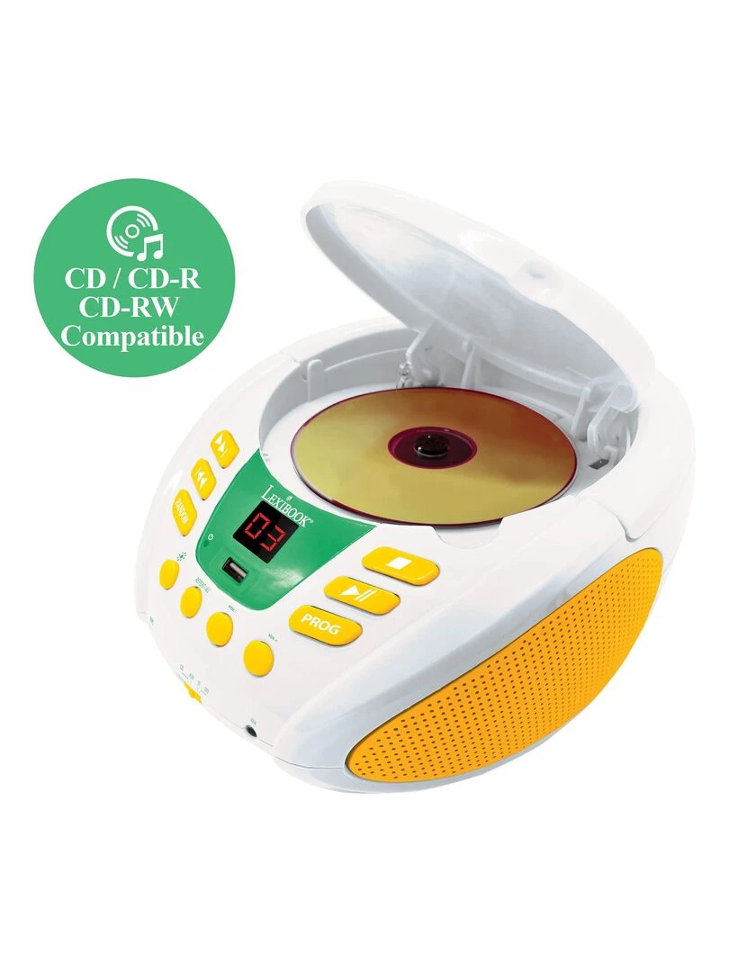 Lecteur Cd Bluetooth Animaux Avec Effets Lumineux Et Usb N/A
