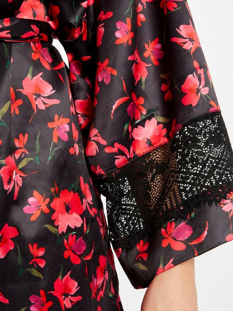 Kimono LOREN   Morgan Lingerie   Noir