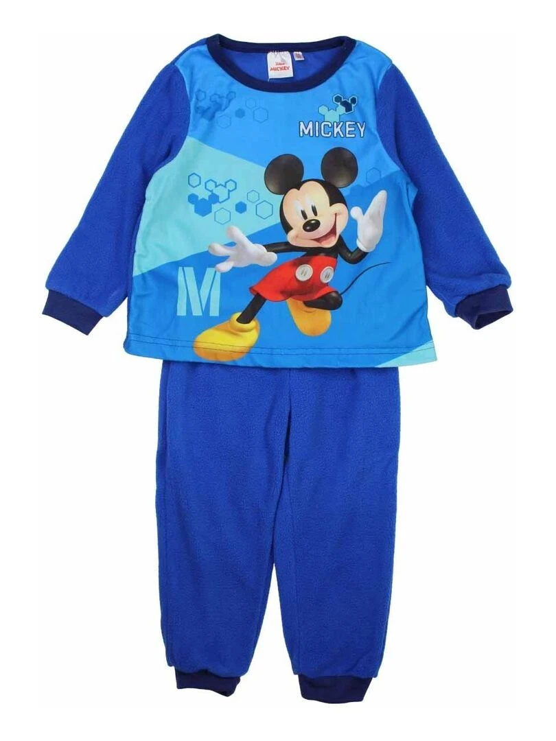 Disney Pyjama garçon imprimé Mickey Bleu
