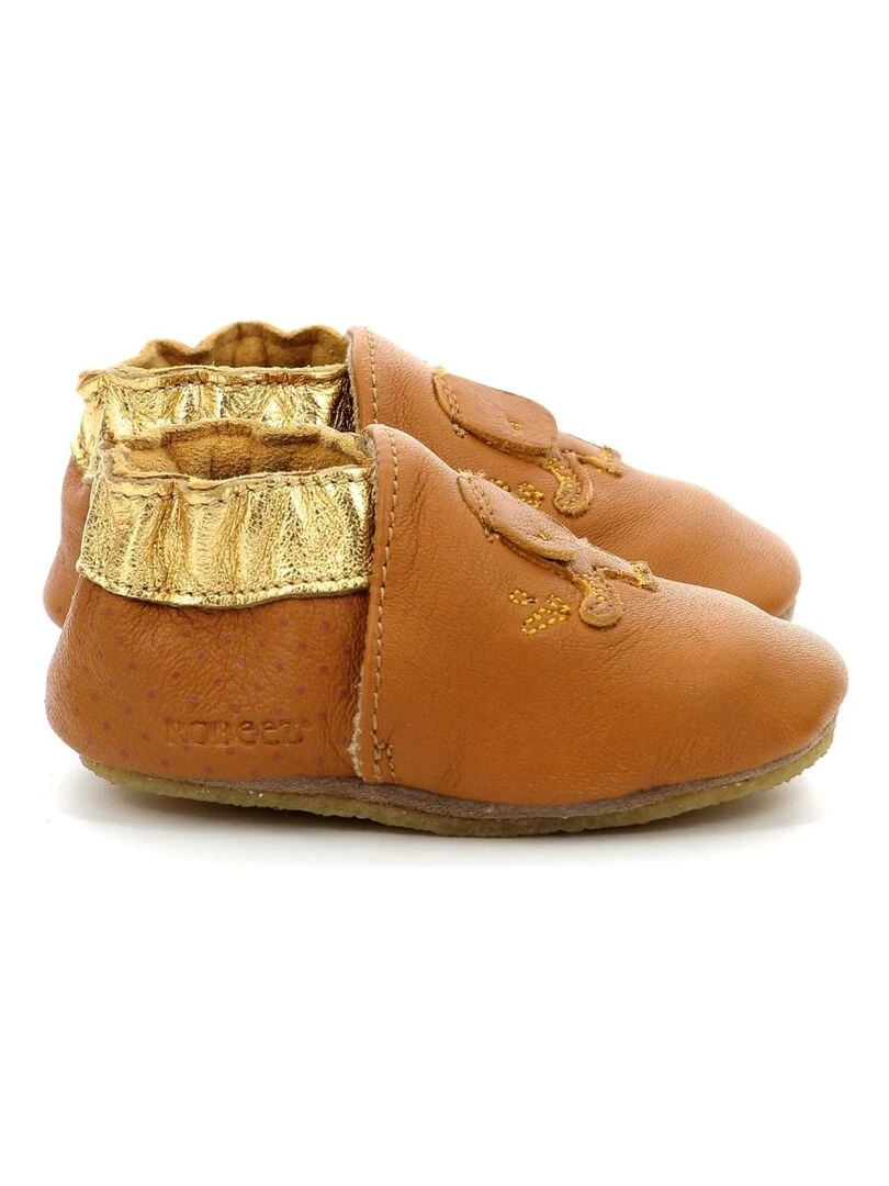 Chaussons Cuir Cuteelefant Crp Marron