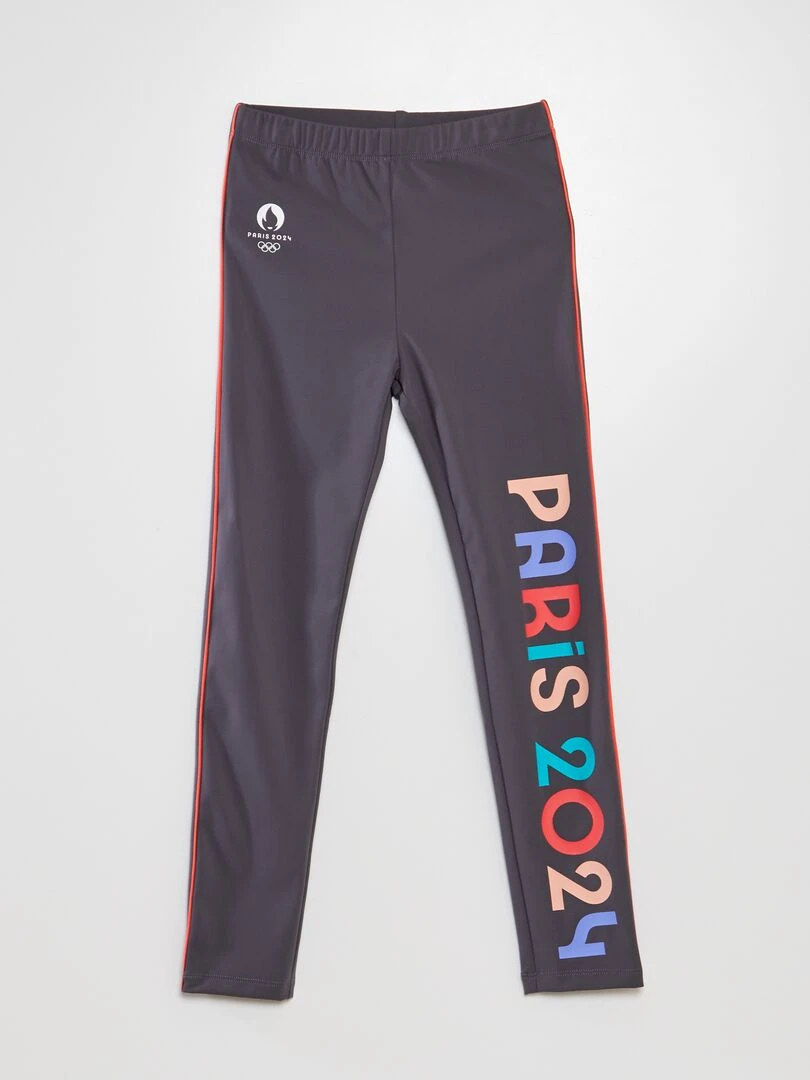 Legging de sport Paris 2024 Gris
