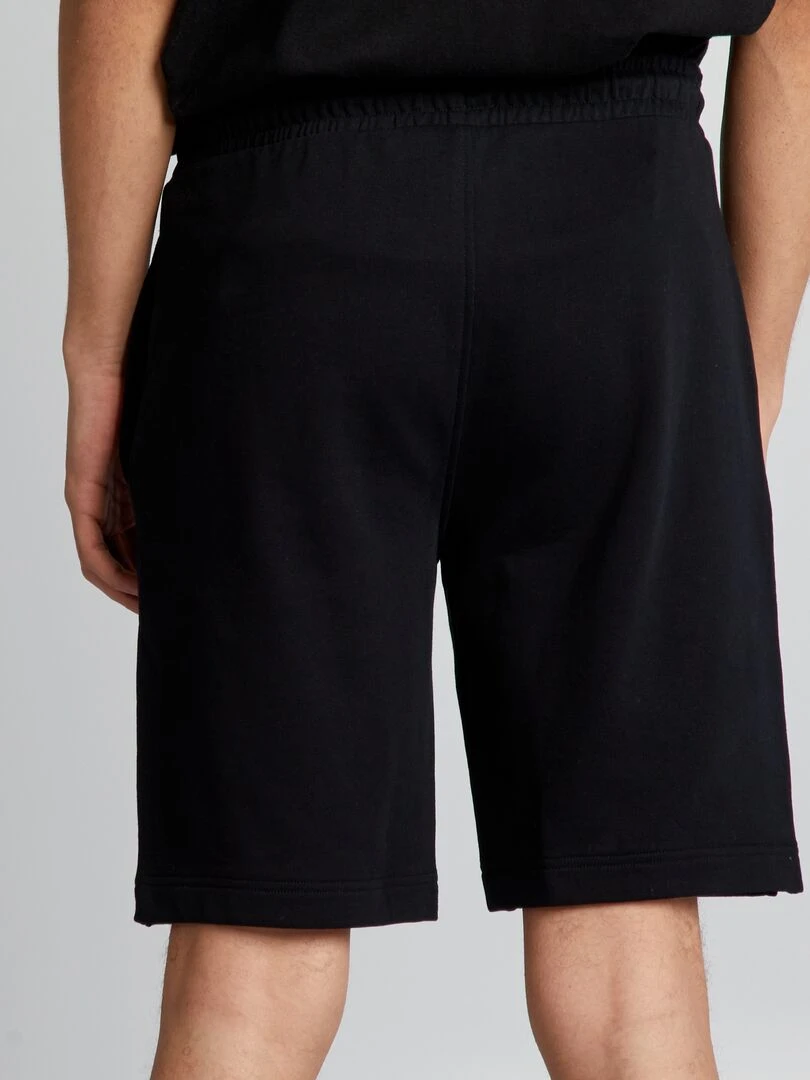 T shirt en coton imprimé à col rond   Blanc